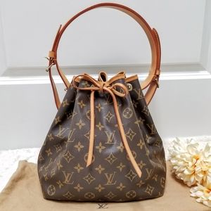 😍Excellent Louis Vuitton Noe Petit Monogram